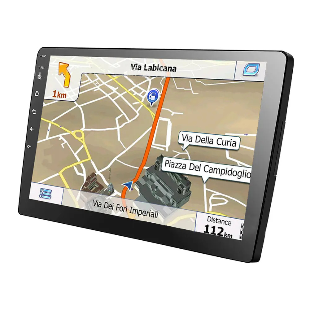 10,1 дюймовый двойной Din Android IPS сенсорный экран автомобильное Стерео Радио Навигация Mirror Link Carplay автомобильный MP5 медиаплеер