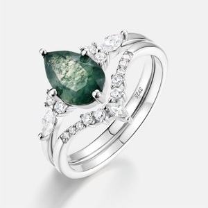 Cute Mothers Day Gift Ideas: 5 Thoughtful Stackable Silver Green Jewelry Picks