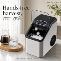 Machine à glaçons sphériques transparents 3 cm 550+ par jour, commande par bouton-poussoir, faible bruit, silencieuse, pour usage domestique et automobile, OEM&ODM CE ETL BSCI ISO900