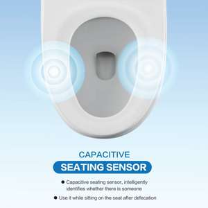 Comodidad avanzada del baño de elevación limpia con el <span class=keywords><strong>inodoro</strong></span> inteligente intuitivo <span class=keywords><strong>Inodoro</strong></span> Inteligente con iluminación LED suave - Product Image 5