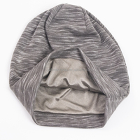 Bonnet en coton tricoté avec doublure de protection RF en fibre d'argent à 100 % pour blindage électromagnétique