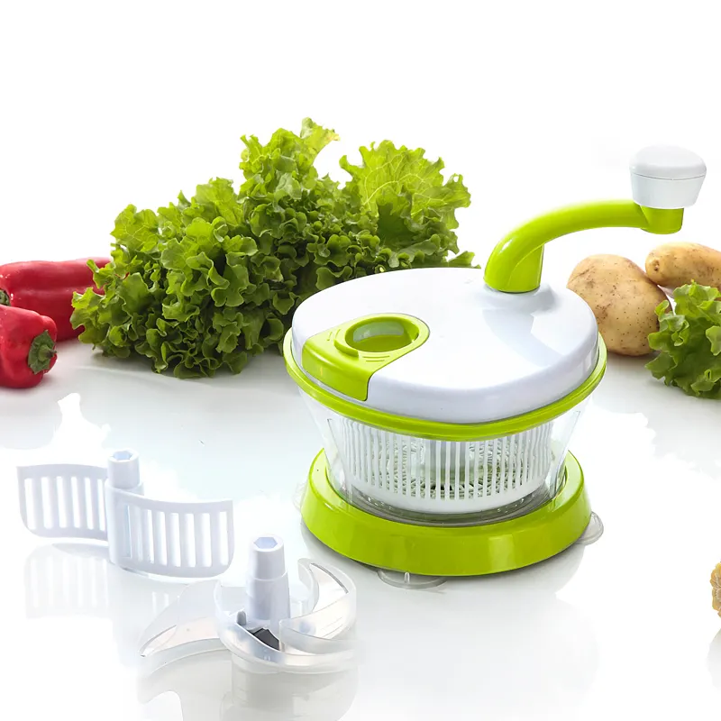 Hand-Powered Miracle Chopper Vegetable Meat Manual Food Processor