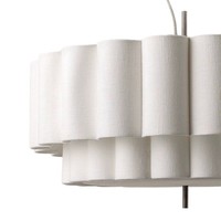 Lustre LED Suspendu Français à Hauteur Réglable avec Abat-jour en Tissu Antique pour Salon, Chambre à Coucher, Salle à Manger, Chambre Parentale