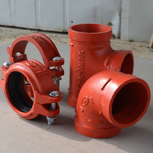 Phụ kiện đường ống SCH 40 rãnh cuối 90 khuỷu tay sắt dễ uốn 1 ''cho ống lửa - Product Image 3