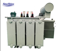 SinoShine Harga Terjangkau S11 100% Tembaga Transformator Daya Berpendingin Minyak 30kVA Transformator Distribusi Pasokan Pabrik.