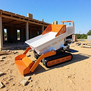 Compact <b>Track</b> <b>Dumper</b> 800 Type Self Dumping Transporter For Construction And Orchard Use - Product Image 1