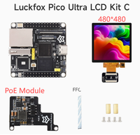 Kualitas Asli Cocok untuk Luckfox Pico Ultra RV1106 Seri Papan Pengembangan Linux Modul POE Modul Layar Sentuh LCD 4 inci