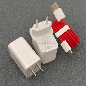 Para <span class=keywords><strong>OnePlus</strong></span> Warp Charger <span class=keywords><strong>30W</strong></span> EU US Plug <span class=keywords><strong>30W</strong></span> Adaptador de pared USB con 6A USB Tipo C Cable de carga rápida para <span class=keywords><strong>OnePlus</strong></span> 7Pro 8 Pro 1 + 7T - Product Image 1