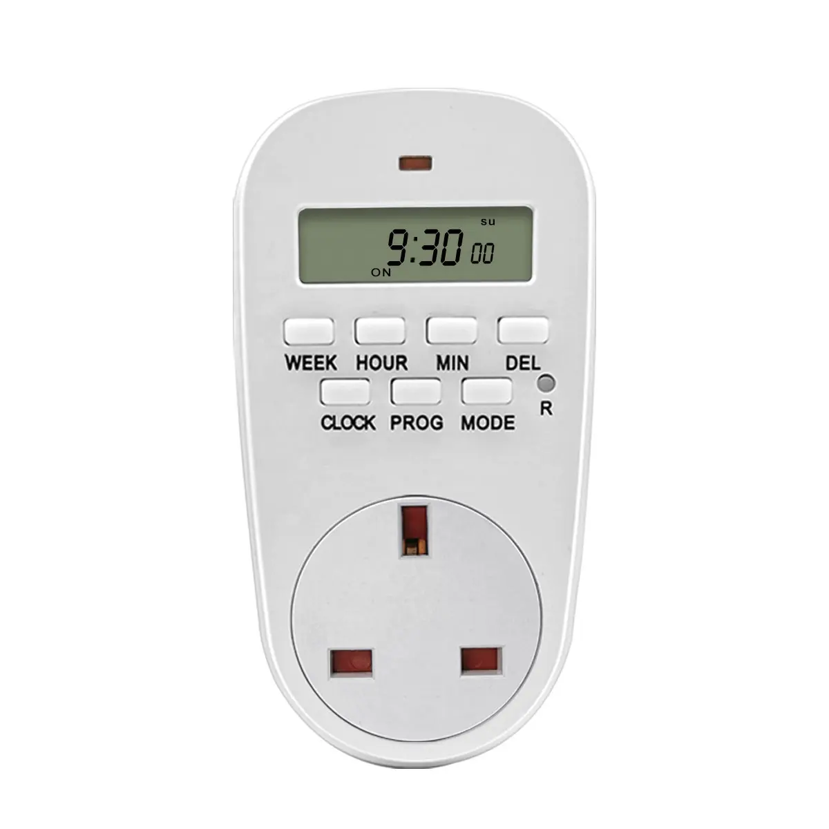 Weekly Digital Rechargeable With Bettery Plug-in Remote Control ProgrammableTimer Switch Plug Socket