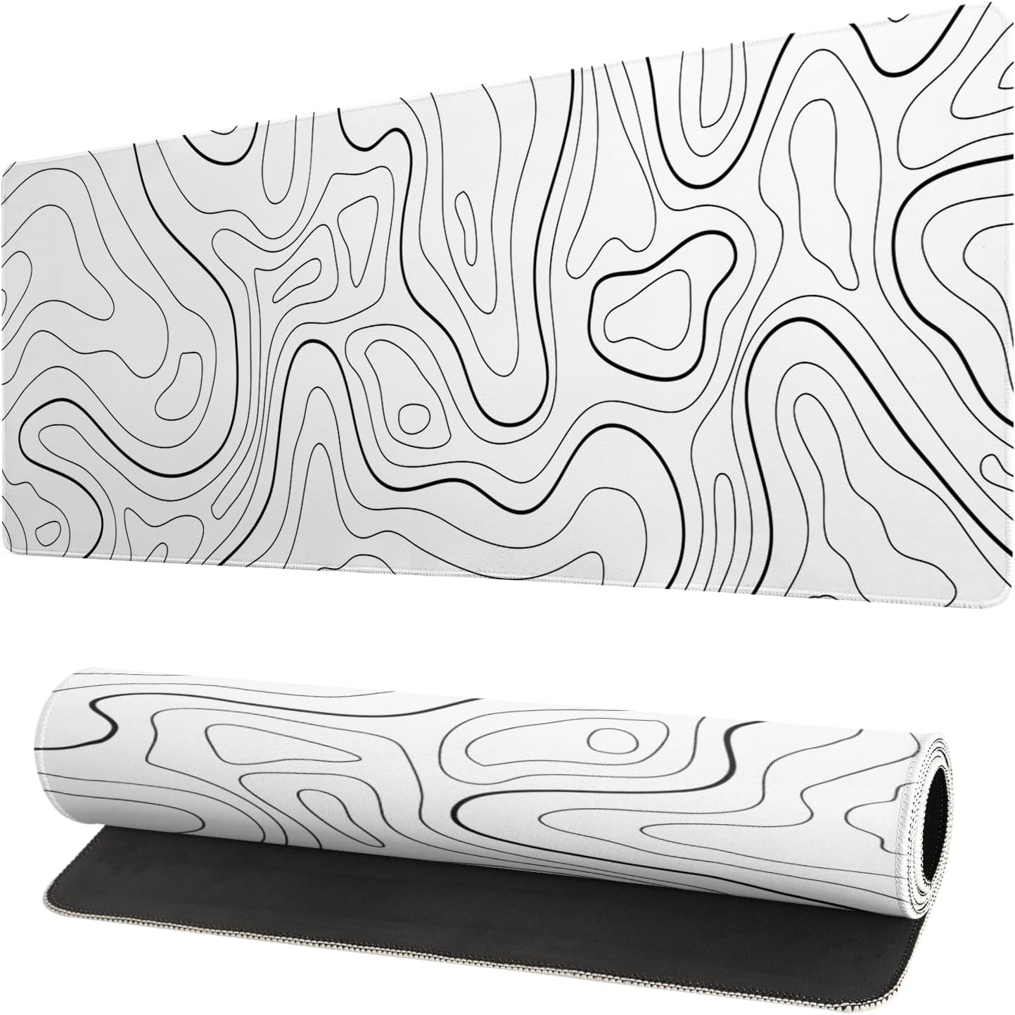 White contour lines-800*300mm