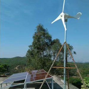 5Kw Hybrid <b>Solar</b> Wind Power System Lithium Ion Battery ZEOLUFF Tulip Flower Vertical Wind Turbines <b>Generator</b> Home Use - Product Image 3
