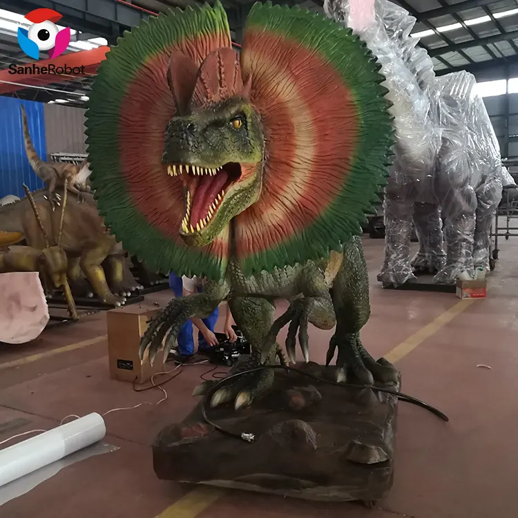 Динозавр детские аттракционы импорт из Китая парк развлечений игры