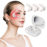 Patchs de beauté pour les yeux à microcourant et vibration, lumière rouge, pour massage oculaire à domicile – Fournisseur d'usine en gros