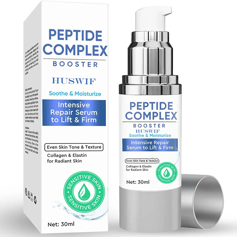 Skincare Reduce the Appearance of Fine Lines and Wrinkles Collagen Hyaluronic Acid Peptide Anti-Aging Facial Serum for Face