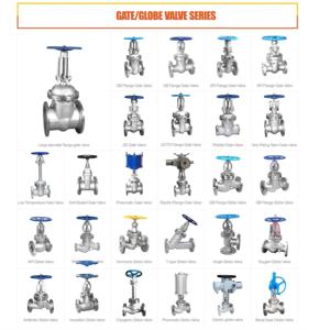 Khd thép không gỉ của nhãn hiệu Van cổng 2in ăn mòn phương tiện truyền thông an toàn Van cổng với tay quay bánh răng và ghế kim loại - Product Image 6