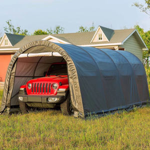 Abri de <span class=keywords><strong>voiture</strong></span> personnalisé portable en PVC, <span class=keywords><strong>toile</strong></span> PE, métal, acier, polycarbonate, aluminium, durable, garage d'hiver, pergola pour voitures - Product Image 1