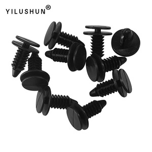 YILUSHUN Car <b>Door</b> <b>Trim</b> Panel Clips D159 Black PA66 Fasteners for Ford Chrysler Jeep Dodge Daewoo - Product Image 1