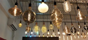 Bombilla Incandescente Retro Vintage <span class=keywords><strong>Edison</strong></span> T30 de 25W 40W 60W, E26 E27, Cuello Largo, 110V 220V, T300 T225 T185 T140 <span class=keywords><strong>T10</strong></span> - Product Image 3