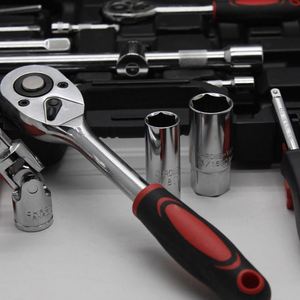 Hot Selling 78PCS Auto Repair Tool Kit <b>Set</b> <b>With</b> Wrench Impact Socket Tool <b>Set</b> - Product Image 2