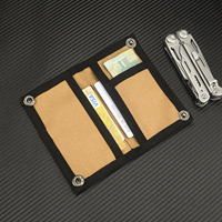 Kustom Mini EDC Kantong Taktis Saku Organizer Dompet untuk Lipat Pisau Pena Senter Alat Kanvas Pemegang Kartu