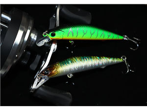 เหยื่อปลอมแบบจมน้ำช้า 70 มม./90 มม./105 มม. น้ำหนักเลื่อนได้ ตีไกล สำหรับปลาแซลมอน ปลาเบรม แม่น้ำ ทะเลสาบ ลำธาร - Product Image 5