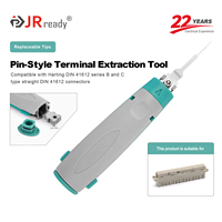Herramienta de Extracción de un Solo Pin JRready JRconDRK-N035040 para Conector de Transmisión de Datos Industrial, Conector Europeo DIN 41612 B,C