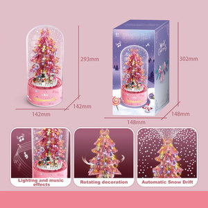 JinYing Pilli Kar Tanesi Parti Hediyeleri Döner Özel Noel Bebek Müzik Kutusu Tuğlaları Yapım Seti - Product Image 5