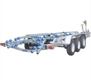 Remolques <span class=keywords><strong>de</strong></span> 3 ejes galvanizados <span class=keywords><strong>de</strong></span> 4 toneladas - Product Image 1