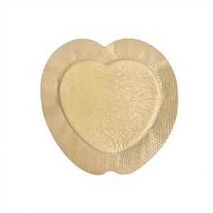 Apósito de espuma de silicona adhesivo estéril EO de clase I CE médica con borde suave y alta absorción para el tratamiento de úlceras por decúbito sacral - Product Image 1