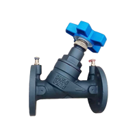 Vanne de régulation statique numérique en fonte ductile à verrouillage manuel pour eau DN40-DN200 Température ambiante OEM