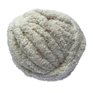 Factory Wholesale <b>100</b>%<b>polyester</b> Blanket Chenille Chunky <b>Yarn</b> Super Soft Fluffy 2cm Thick weigh 250g/rool - Product Image 3