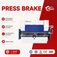 Presse plieuse CNC robuste avec impression de logo personnalisée pour le pliage de tôles, machine hydraulique automatique de 160 tonnes, certifiée CE