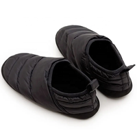 Chaussons d'intérieur ultra-légers en duvet de canard et d'oie pour femmes et hommes, doux, chauds, matelassés, antidérapants