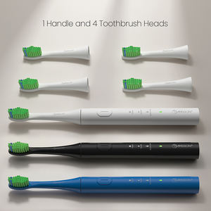 Juego de regalo para el cuidado dental, blanqueamiento, Limpieza Profunda, cepillo de dientes eléctrico de viaje sónico personalizado - Product Image 2