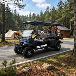 Carrito de Golf Eléctrico de Alto Rendimiento con Motor de 5KW, Versión Elevada, 2/4/6 Plazas, Vehículo de Golf con Batería de Litio - Product Image 1