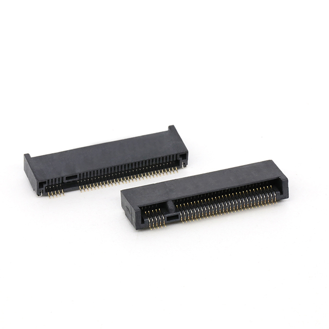52Pin Mini PCI Express Connector Vertical SMT 5.2H Mini PCI Female Connector