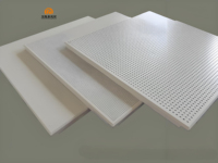 Vente flash : Plaques de plafond en aluminium perforé 600*600, plaques de qualité pour la décoration intérieure