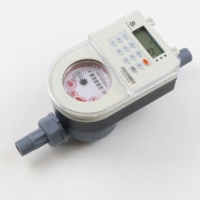 Compteurs d'eau prépayés domestiques STS DN15-40 ISO4064 OEM avec clavier numérique, prise en charge des paiements mobiles (Token, Mpesa, ATM, POS)