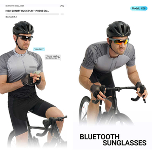 Kính thông minh Tai nghe âm thanh <span class=keywords><strong>Bluetooth</strong></span> Kính thể thao ngoài trời Tai nghe gọi nhạc UV400 kính râm chống trượt phân cực - Product Image 5