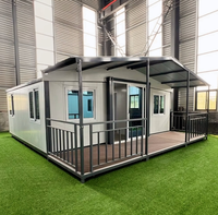 Système de maison intelligente, bureau modulaire préfabriqué de 20 pieds et 40 pieds, parc technologique, maison conteneur portable de luxe pour espace de travail