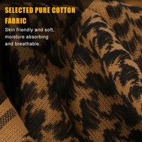 Baiyuheng, Fabricant Personnalisé, Écharpe Tactique Shemagh en Coton Imprimée Double Face sur Mesure