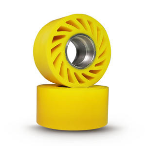 Rueda de poliuretano con núcleo de aluminio para línea corrugada - Product Image 2