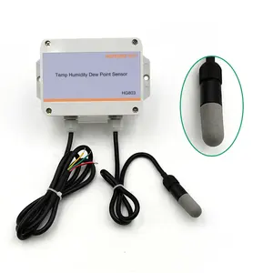 HG803 Split Probe 4 20mA Rs485 Room Monitoring Temperature And Humidity Sensor Meter Transmitter For Building Greenhouse