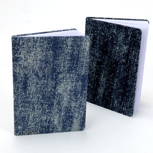 دفتر ملاحظات عصري من قماش الدنيم مع لمعان للاستخدام اليومي والإضافة العصرية - Product Image 2