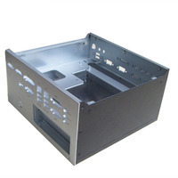 Fabrication de boîtiers électroniques en tôle d'aluminium extrudé, boîtier de décodeur TV, boîtier personnalisé OEM, boîtier industriel pour mini PC