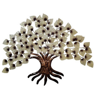 Colgante de Pared de Jardín de Lujo con Luz Personalizada, Decoración de Árbol de Metal, Arte de Pared de Metal Familiar, Uso como Sala de Estar - Product Image 5