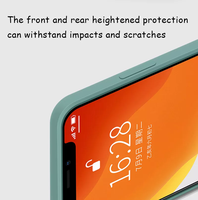 Coque de téléphone en silicone liquide pour iPhone 18 17 16 15 14 13 11 12 Pro 7 8 Plus SE X XR XS, protection de l'appareil photo en silicone, coque de téléphone mobile