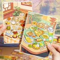 Lot de 24 autocollants « Goût du moment », collection d'autocollants de style rétro pour décorations de journal DIY