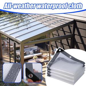 Bạt trong suốt phổ quát ban công Windproof hàng rào chống thấm nước màn hình chống mưa chống bụi Bền <span class=keywords><strong>Sun</strong></span> <span class=keywords><strong>Shade</strong></span> vải - Product Image 3