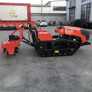 Mini Crawler Tussenliggende Cultivator Boerderij Ploegen Machine